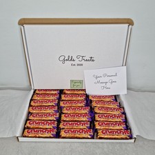 Cadbury Crunchie Chocolate Gift Hamper Letterbox Gift Box FREE Message