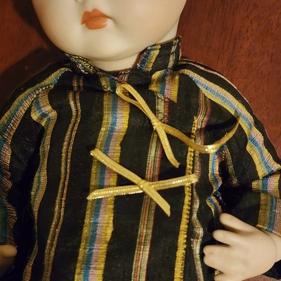 Vintage Reproduction Armand Marseille 353/3 1/2 K Bisque Oriental
