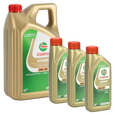 8L CASTROL EDGE 0W-30 Motoröl BMW LL04 LL19FE MB 229.31/51 Renault RN0700/0710