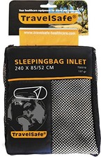 TravelSafe Outdoor Sleeping Bag Inlet Silk Sheets and Futon TS03100000from JP