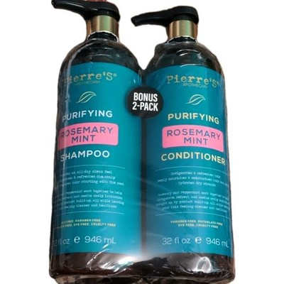 Pierre's Apothecary Purifying Rosemary Mint with coconut Shampoo Conditioner