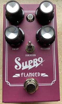 Supro Flanger 1309 analog Gitarren-Effektpedal Boss