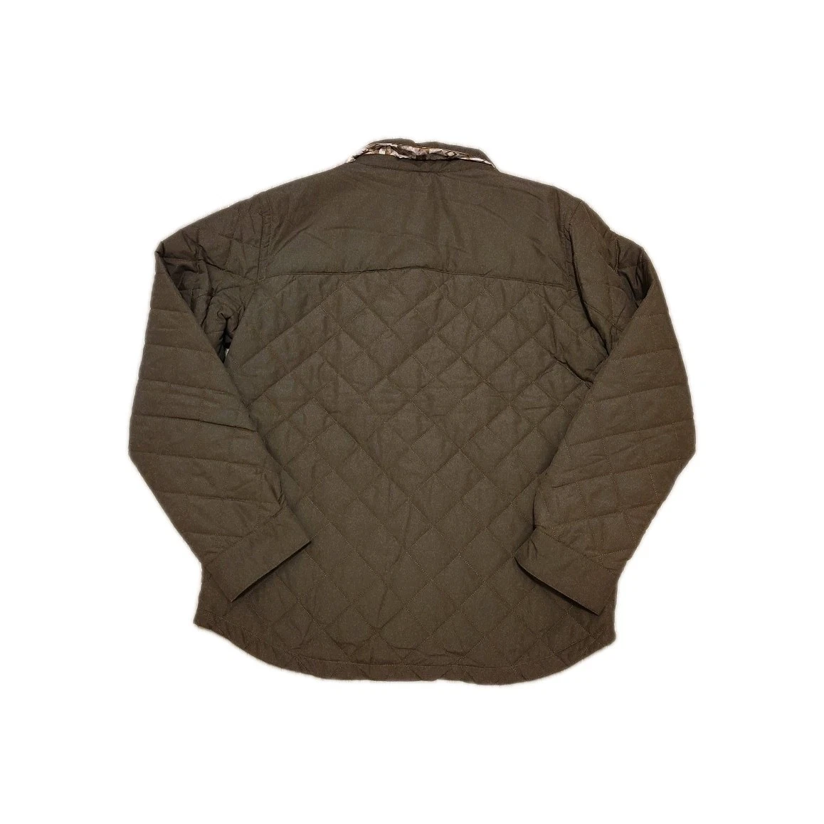& Lore By Tahoe River Men's Reversible Coat Large Snap Buttons Brown Outerwear  image 3