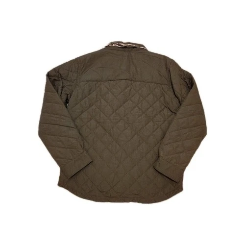 & Lore By Tahoe River Men's Reversible Coat Large Snap Buttons Brown Outerwear  image 3