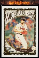 2025 Topps Allen & Ginter Chris Sale #WC-16 Wicked Curves Atlanta Braves