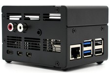 KKSB Case for Raspberry Pi 5 with Audio HAT Support Compatible with Pi DAC / D