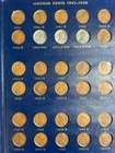 Lincoln Wheat Penny Cent Collection W. E. Harris Album 1941 - 1974 Set #83