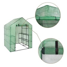 Serre De Jardin Portable En PVC Mini-serre D'extérieur à Accès Direct
