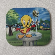 VTG 1996 Looney Tunes Tweety Bird Bath Mouse Pad