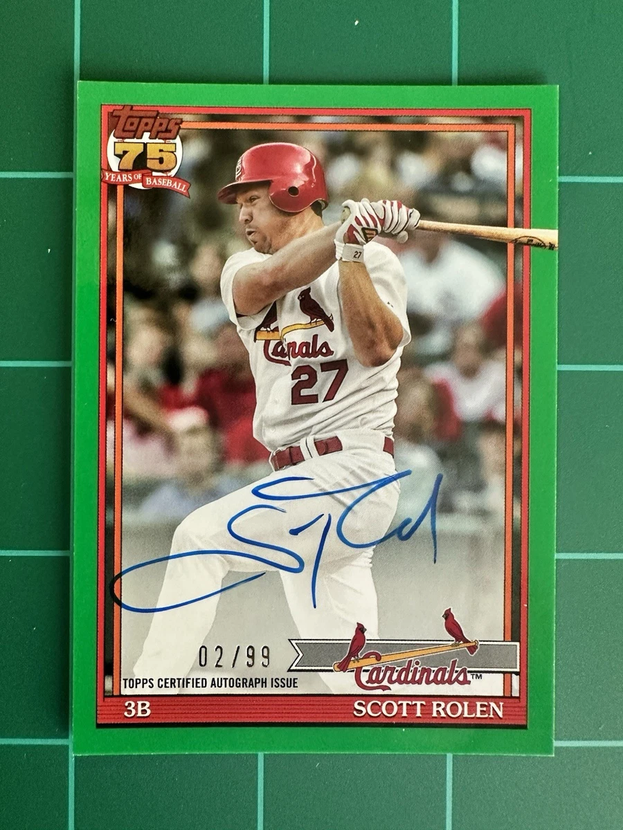 Major Leagues (MLB) Scott Rolen Baseball Sports Trading Cards