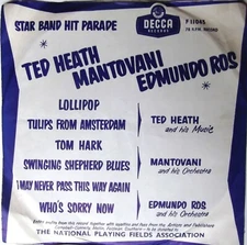 Various - Lord's Taverners Star Band Hit Parade -10" Shellac 78rpm UK 1958 EX/EX