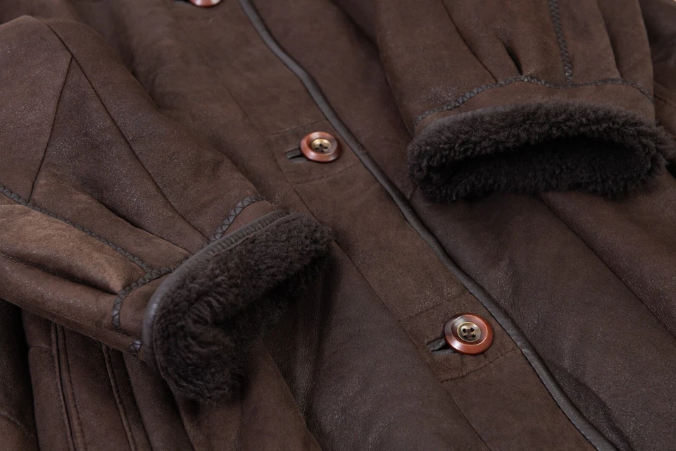 Christ Women's Super Soft & Lightweight Lambskin Shearling Coat, XL - Image 4 of 4