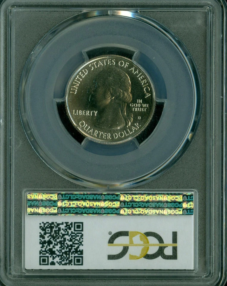 2014 D ARCHES QUARTER PCGS MS67 PQ MAC PL MAC SPOTLESS * - Image 2 of 2