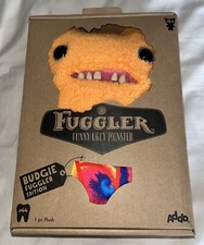 NEW Fuggler Ugly Monster BUDGIE EDITION 44 9" Gaptooth Mcgoo Alien Plush