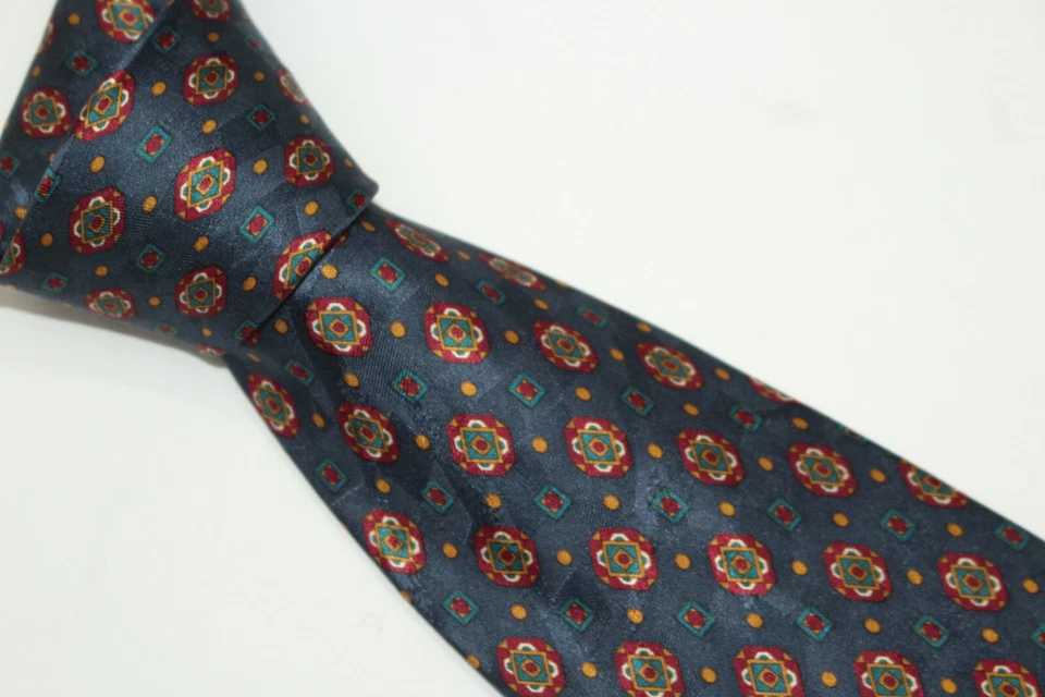 ANNA Co. Corbata de seda Made in Italy F65510 Foto 3 de 4