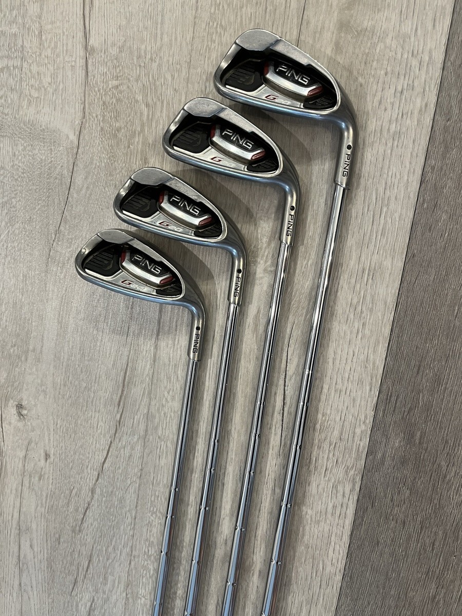 Ping G20 Black Dot Right Handed Steel Shaft Iron Set (8, 9, PW 