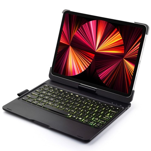 Backlit, Laptop-Style Keyboard Case Drop Protection for iPad Pro 11" 3rd M1 2021 - Picture 9 of 10