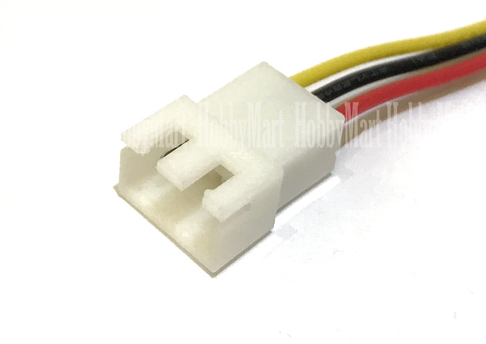 XH 2.5mm 3-Pin Male Female Connector Housing Socket Adapter 20cm lead wire 5 Set - Image 3 of 4