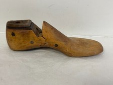 Vintage Child's 8" L Wooden Shoe Form Size 13 B 9 Cute Antique Old
