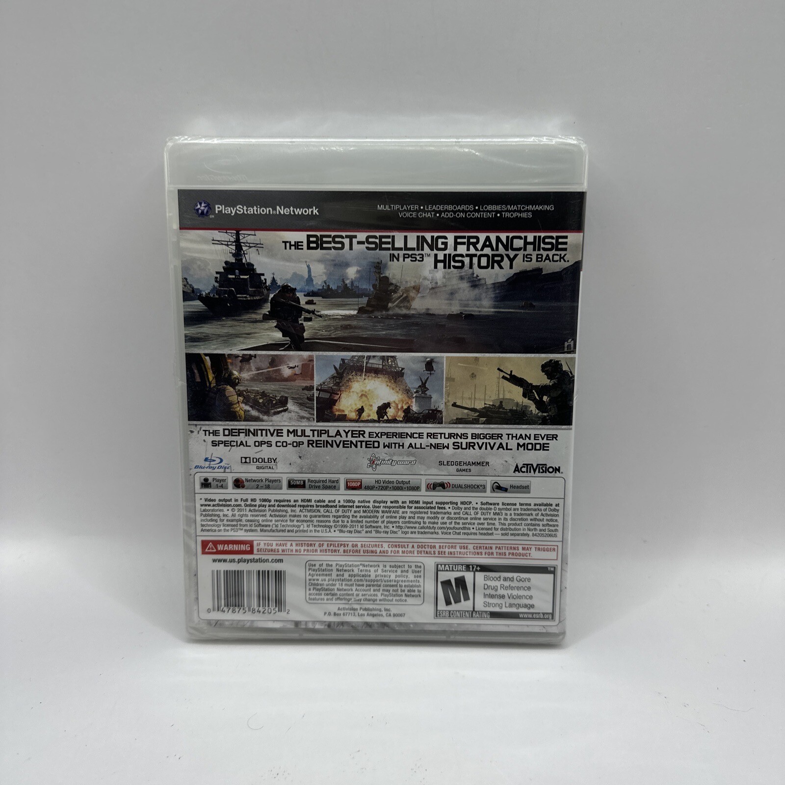 Call+of+Duty%3A+Modern+Warfare+3+%28Sony+PlayStation+3%2C+2011%29 for ...