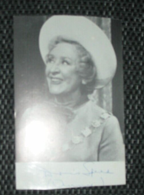 DORIS SPEED Annie Walker CORONATION STREET SIGNED AUTOGRAMM FOTO