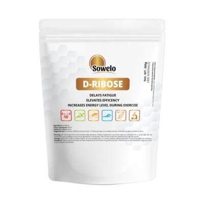 D-Ribose Pulver – Energie & Herz Support – Hochreines Monosaccharid – Sowelo - Bild 1 von 4