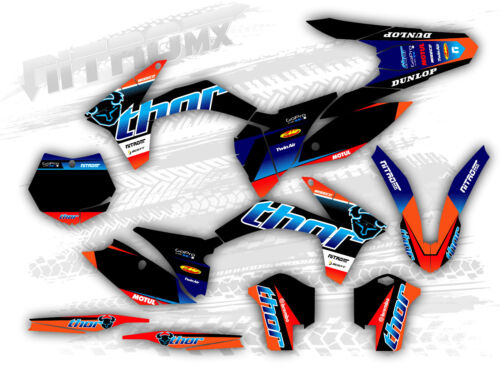 NitroMX Grafik-Kit für KTM SXF 125 250 350 450 2011 2012 Aufkleber Motocross MX - Bild 1 von 1