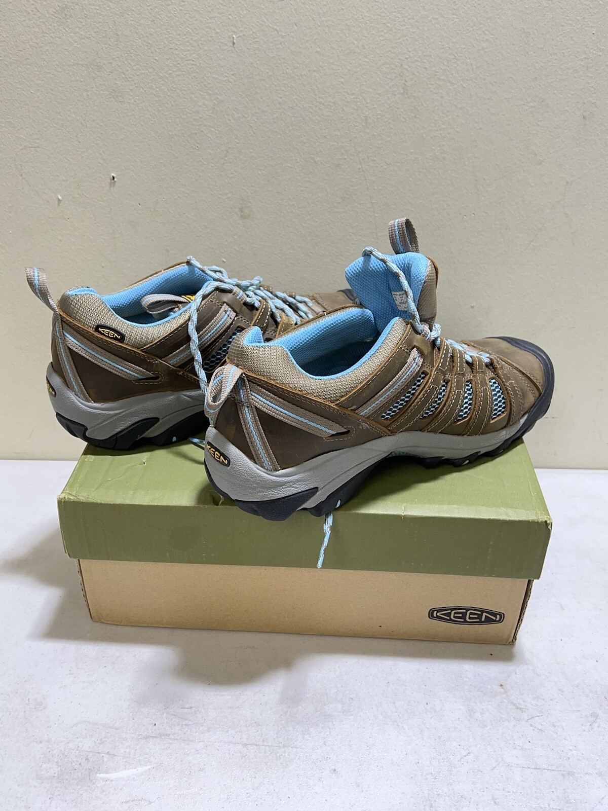 Scarpe da trekking KEEN 1011523 Voyageur da donna taglia US 11 blu Brindle Alaska