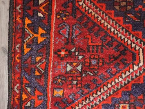4x11ft. Handmade Serab Wool Runner - Picture 5 of 11