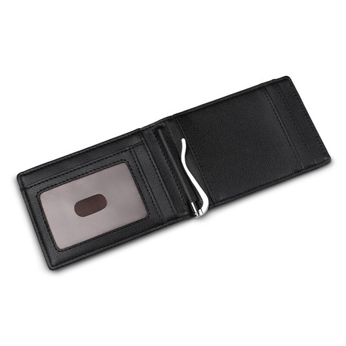 Slim Money Clip Mens Wallet Leather Front Pocket Credit Card Holder Bifold RFID - Bild 5 von 17