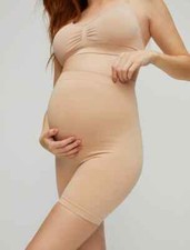 NIB Motherhood Maternity Sz L/XL Secret Fit Shaping Shorts Panty 96522 Nude