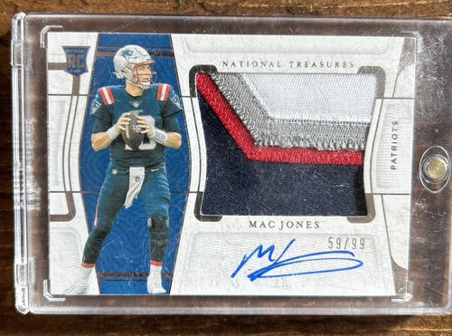 2021 Panini National Treasures Mac Jones /99 - RPA San Francisco 49ers QB
