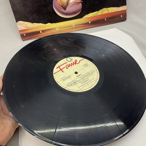 Whitesnake Trouble Vinyl LP Record UK Fame 1978 With Inner - Picture 4 of 7