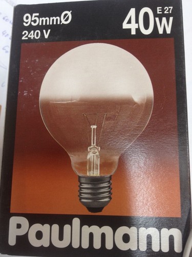 Ampoule Globe Sylvania G95 E27 40W - Opale, Dimmable, Blanc Chaud, 230V