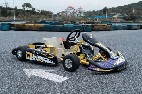 80Km/h Adult Sport Electric Go Kart 72V 12000W With Multiple Riding Modes