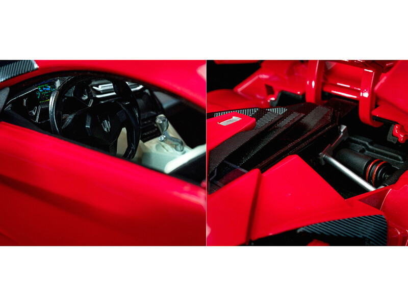 JADA 1/18 Lykan Hypersport Rossa Con Luci – Fast & Furious – Modello 31140