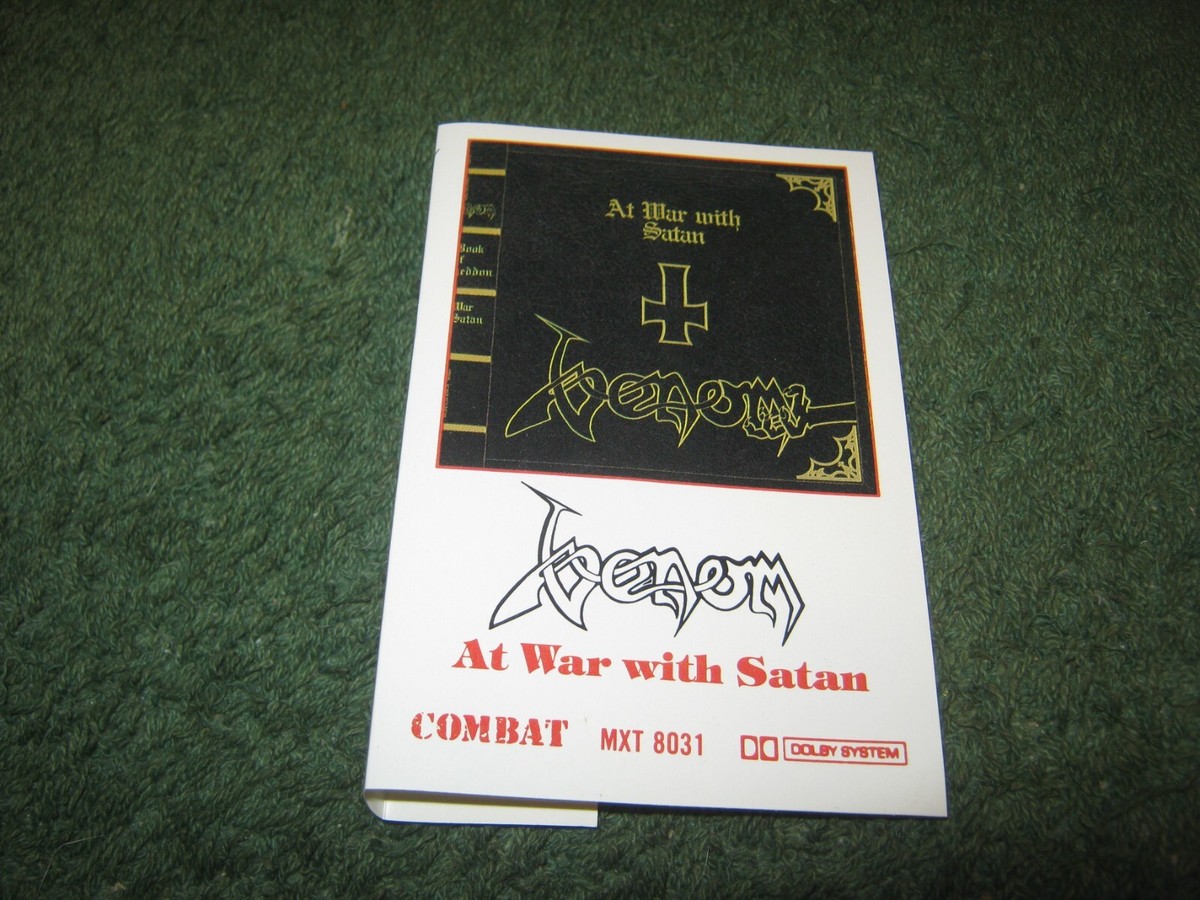 Venom - At War With Satan (cassette) no bar code | eBay