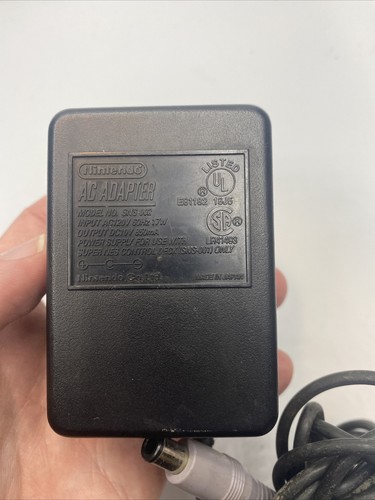 Super Nintendo SNES Power Supply AC Adapter Cord Official Authentic OEM SNS-002 - Picture 2 of 4