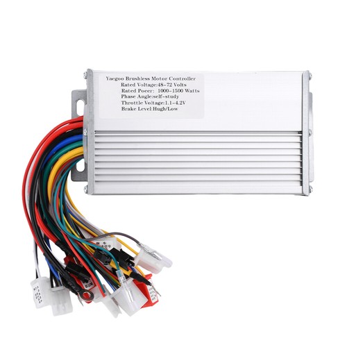 48V60V64V72V 1000W 1500W DC Motor Speed Control Dual-Mode Brushless Controller - Picture 5 of 17