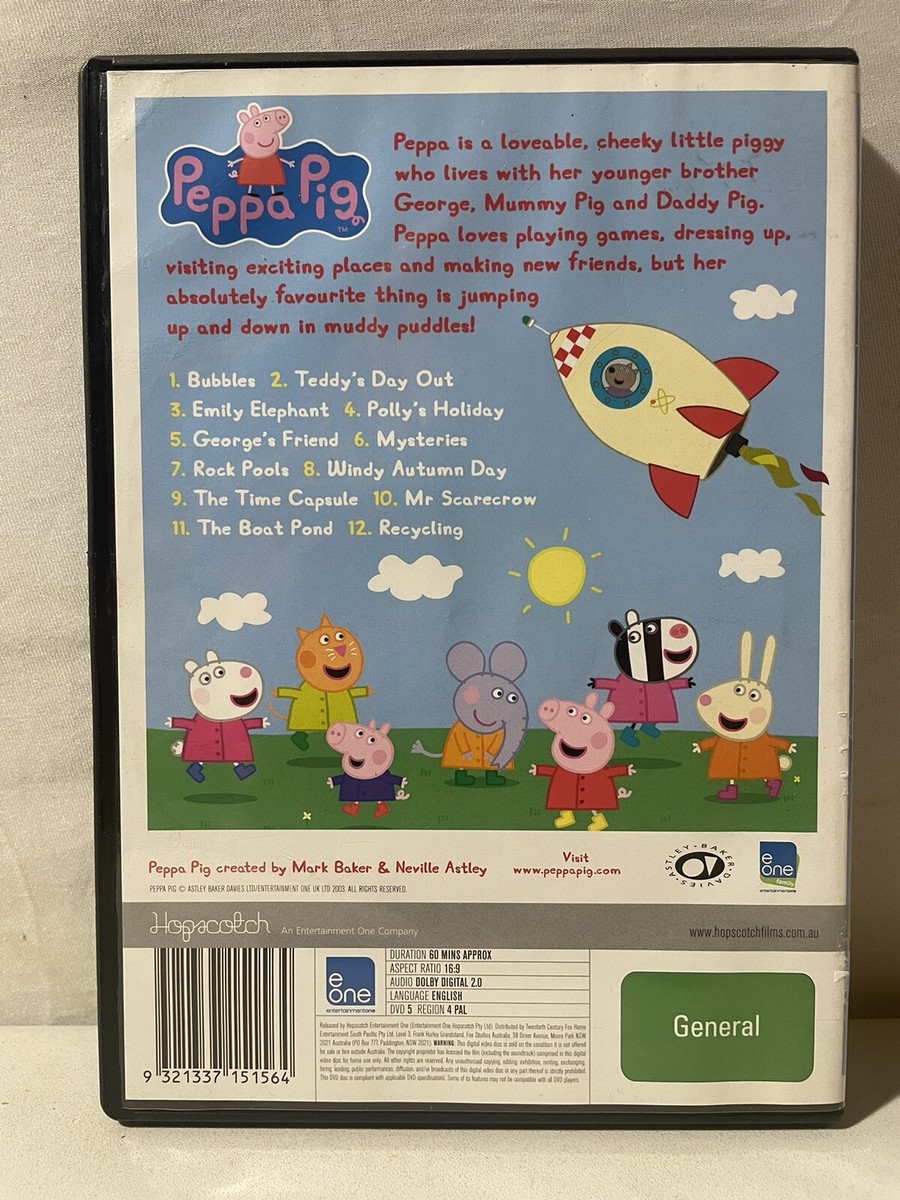 Peppa Pig | Bubbles DVD 2003 Feat 12 Fun Packed Piggy Tales