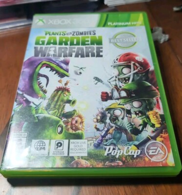 Plants Vs Zombies Garden Warfare Microsoft Xbox 360 Tested And Works ...