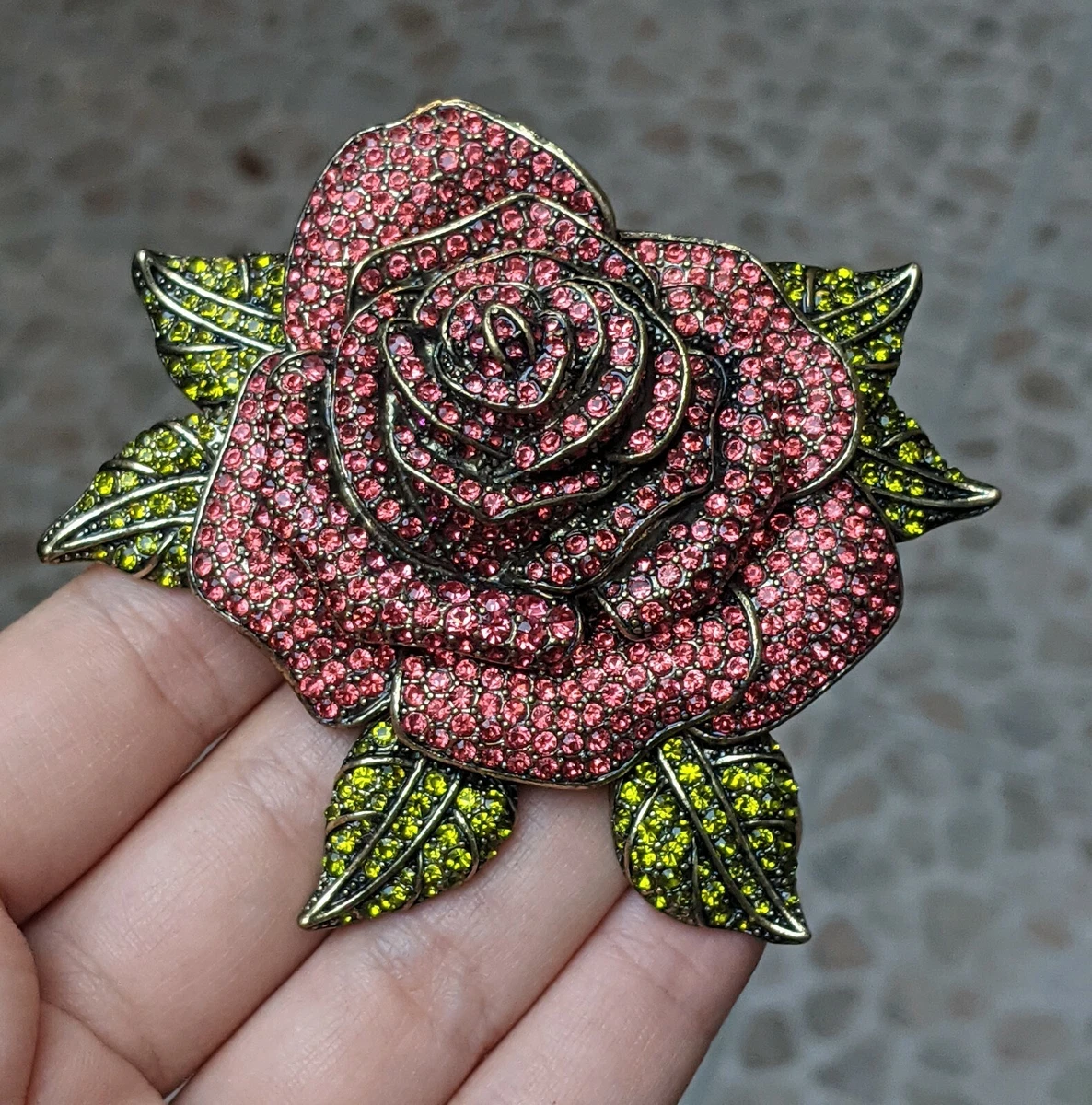 Statement brooch best sale