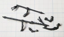 Warhammer Old World Tomb Kings Bits Skeleton Chariot Crew Spear & Halberd Set