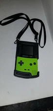 NEW BLACK RUBBER CONSOLE PROTECTOR W/STRAP FOR GAMEBOY COLOR (NO SYSTEM)