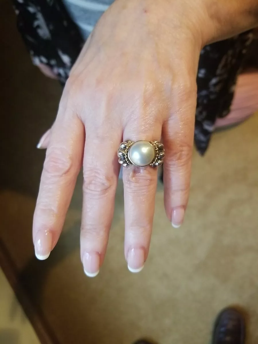 Lagos pearl ring cheap