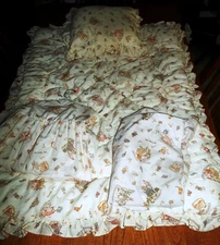 Beatrix Potter Quiltex Nursery Bedding Comforter Pillow Diaper Fitted Sheet