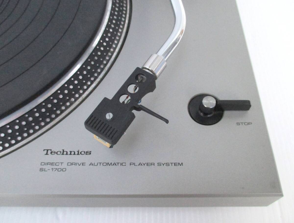 Technics テクニクス SL-1700 動作品 ターンテーブル Technics SL-1700 テクニクス レコードプレーヤー ターン