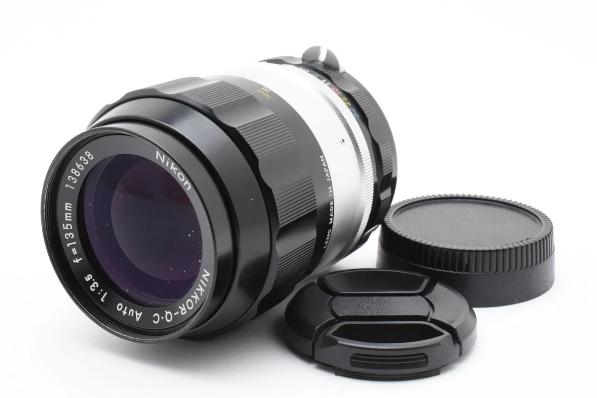 Nikon NIKKOR f/3.5 Camera Lenses 135mm Focal | eBay