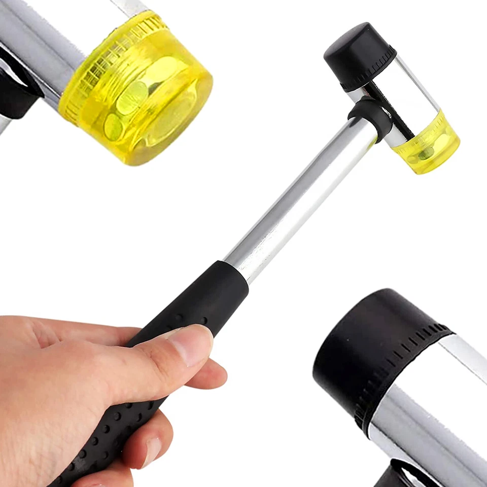 Mazo de goma y nailon de 25 mm/30 mm mango de goma joyeros martillo ventana acristalamiento Foto 4 de 4