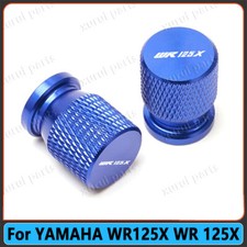 For YAMAHA WR125X WR 125X Aluminium Wheel Tire Valve Air Port Stem Caps Cover